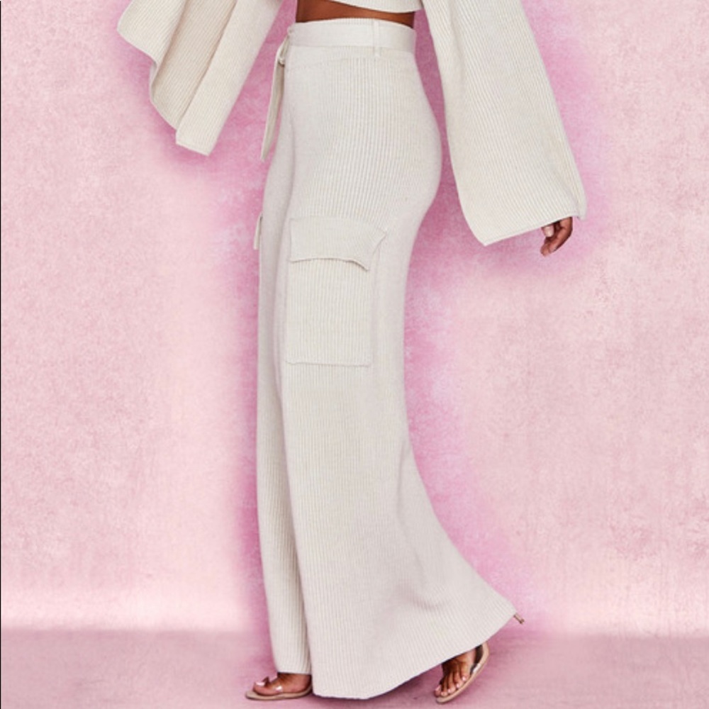House of CB- McKenzie Oatmeal Trousers
